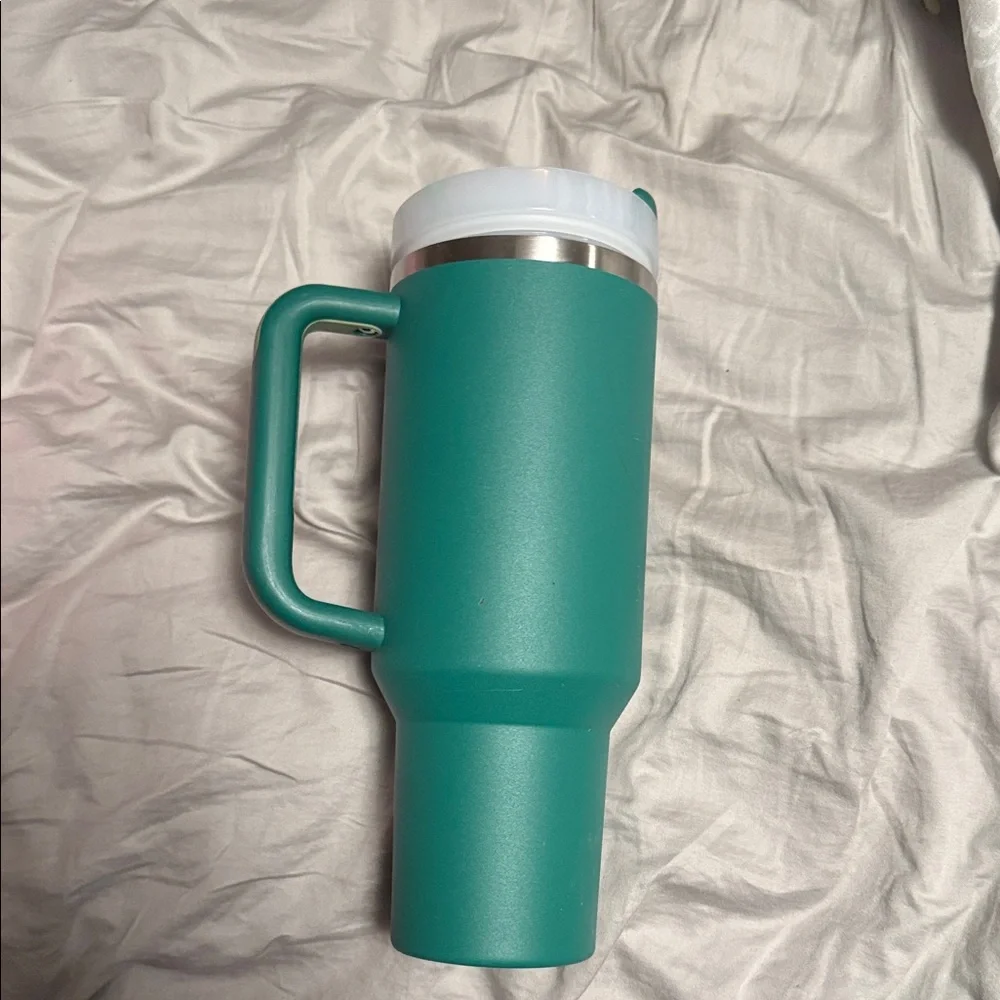Stanley Teal Travel Mug - Picture 2 of 7